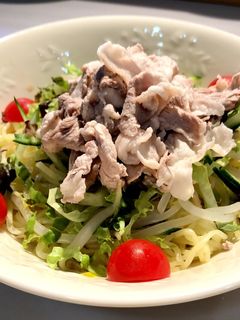 冷しゃぶ冷やし中華-レシピのメイン写真
