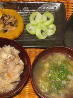 可愛い南瓜の夕食-レシピのメイン写真