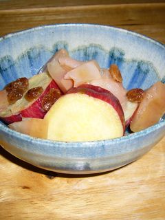 さつまいもとりんごのさっぱり煮♪-レシピのメイン写真