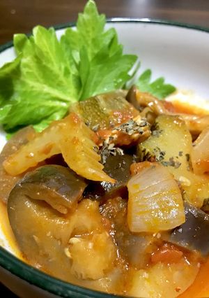 辛！夏野菜のラタトゥイユ アラビアータ風-レシピのメイン写真