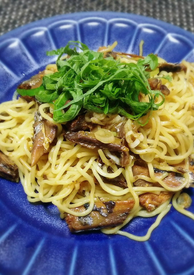 さんま缶de和風焼きそば-レシピのメイン写真