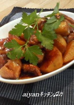 こってり好きさんにお薦め☆じゃが鶏肉煮-レシピのメイン写真