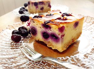 ◆ブルーベリーヨーグルトチーズケーキ◆-レシピのメイン写真