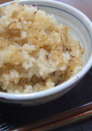 エリンギとジャコの炊き込みご飯-レシピのメイン写真
