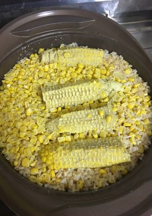 とうもろこしご飯、バター風味-レシピのメイン写真
