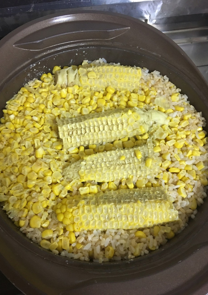 とうもろこしご飯、バター風味-レシピのメイン写真