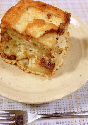 バナナのふわふわパウンドケーキ-レシピのメイン写真