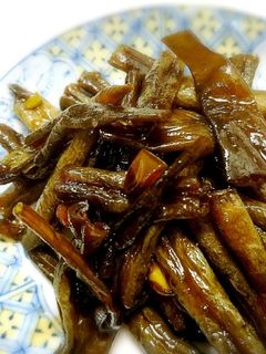ご飯が進む☆簡単一手間でインゲンの佃煮☆-レシピのメイン写真
