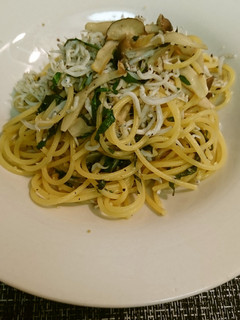 しらすとしめじの大葉パスタ-レシピのメイン写真