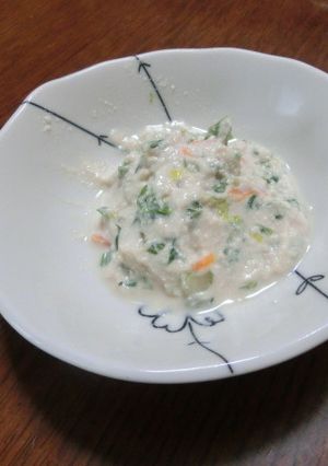 セロリの葉っぱの白和え-レシピのメイン写真