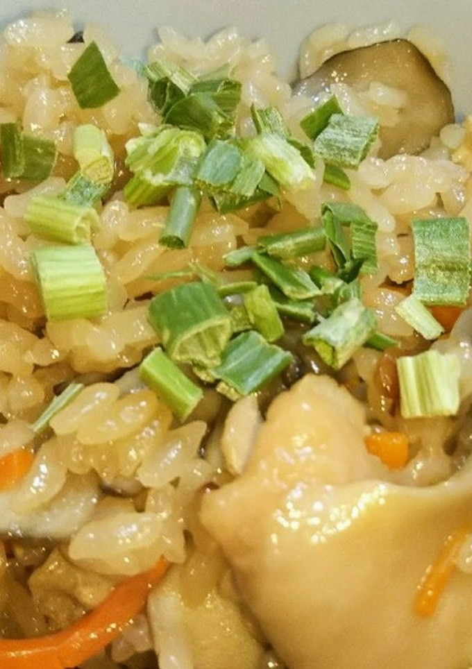 しめじと鶏肉の簡単炊き込みご飯-レシピのメイン写真