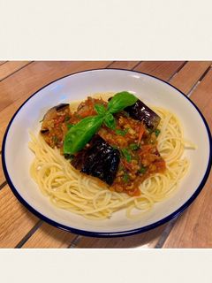 トマトソースパスタ-レシピのメイン写真