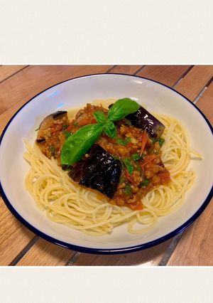 トマトソースパスタ-レシピのメイン写真