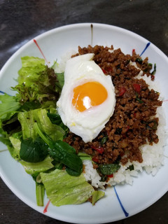 ワンプレートランチ焼肉のたれガパオライス-レシピのメイン写真