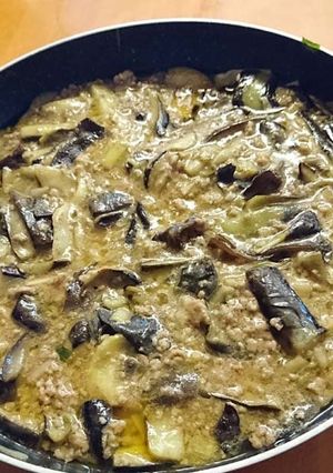 夏バテ予防　生キクラゲ入り麻婆茄子-レシピのメイン写真