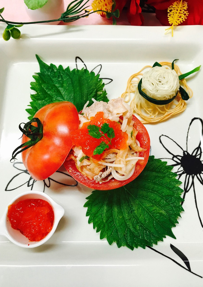 そうめんとキムチの和え物-レシピのメイン写真
