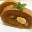 SwansDownチョコバナロールケーキ