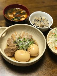 時短 煮込み30分 短い時間で豚の角煮-レシピのメイン写真