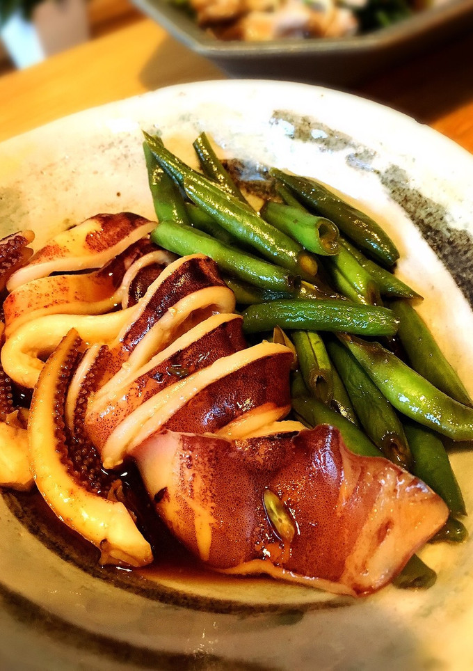 いかといんげんのやわらか姿煮-レシピのメイン写真