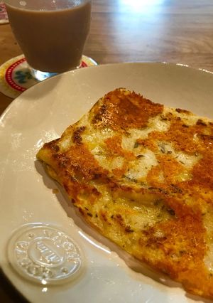 カリっモチっ！小麦粉と片栗粉でチーズ焼き-レシピのメイン写真