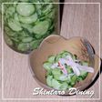 砂糖漬け胡瓜の作り置きで☆1分酢の物☆