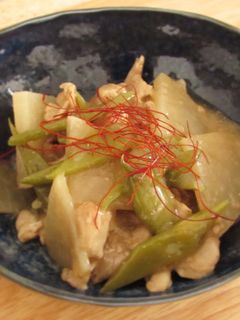 豚とモロッコインゲンのトロトロ中華煮-レシピのメイン写真