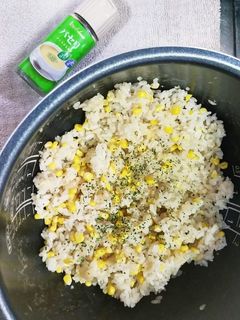 洋風とうもろこしコンソメ炊き込みご飯☺❤-レシピのメイン写真