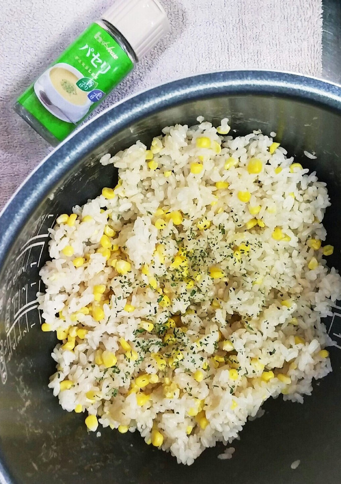 洋風とうもろこしコンソメ炊き込みご飯☺❤-レシピのメイン写真