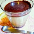 濃厚「ほうじ茶プリン CHOCOソース」