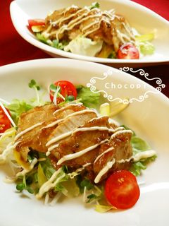 簡単手順☆煮豚サラダ-レシピのメイン写真