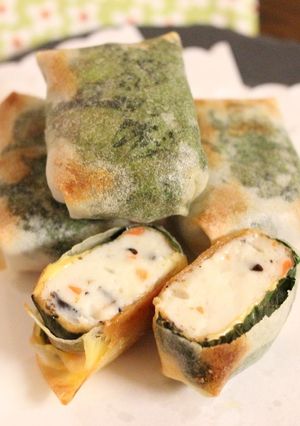 揚げない白身魚揚げの簡単春巻き-レシピのメイン写真
