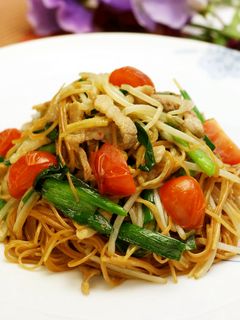 ~中華やきそば風~炒めそうめん-レシピのメイン写真