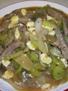 ☆中華☆牛肉セロリ炒め-レシピのメイン写真