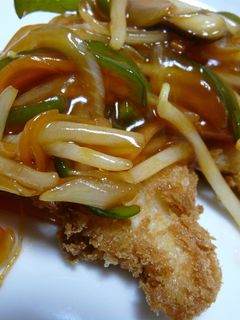 タラのフライの野菜甘酢あんかけ-レシピのメイン写真