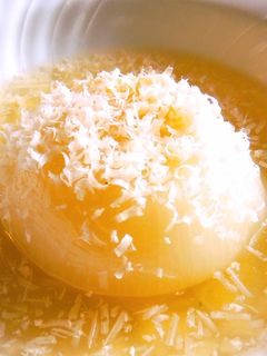 新玉ねぎのチキンスープ煮(介護食)-レシピのメイン写真