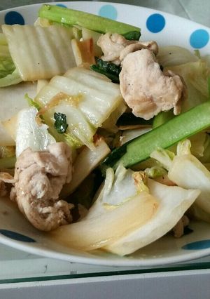 肉野菜たっぷりバター醤油炒め-レシピのメイン写真