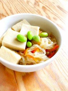 高野豆腐と切干し大根の煮もの-レシピのメイン写真