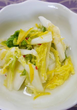 ★白菜のらっきょう酢漬け★【JA福岡市】-レシピのメイン写真