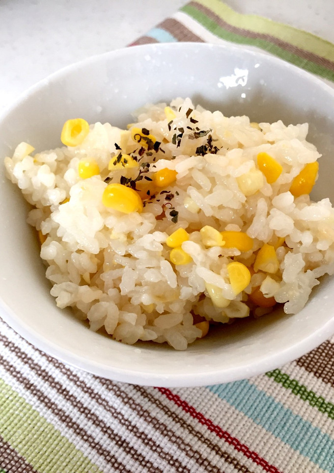 とうもろこしご飯〜炊飯器にお任せ〜-レシピのメイン写真