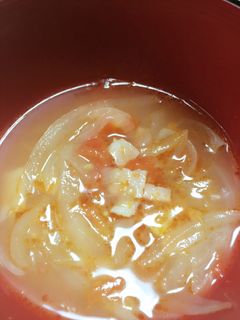 トマトと玉ねぎのとろとろスープ-レシピのメイン写真