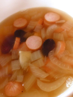 ほっこりお豆とポークウインナーのスープ-レシピのメイン写真