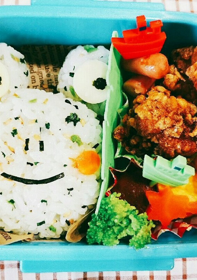 弁当＊幼稚園＊カエル＊梅雨-レシピのメイン写真