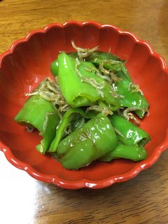 旬の味☆じゃこと万願寺とうがらしの炒め煮-レシピのメイン写真