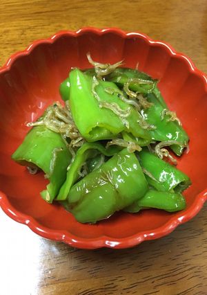 旬の味☆じゃこと万願寺とうがらしの炒め煮-レシピのメイン写真