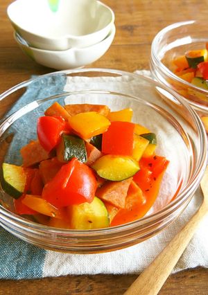 旨味たっぷり◎野菜ジュースでラタトゥイユ-レシピのメイン写真