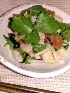 ☆ホワイトセロリと鶏むね肉の梅和え☆-レシピのメイン写真