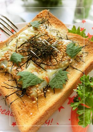 海苔×チーズのわさび塩・レモントースト-レシピのメイン写真