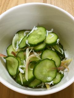 【減塩】きゅうりとみょうがの酢の物-レシピのメイン写真