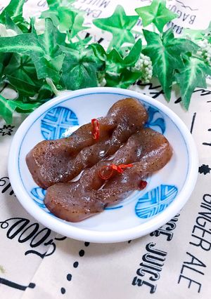手編みが可愛い♡こんにゃくの甘辛煮-レシピのメイン写真