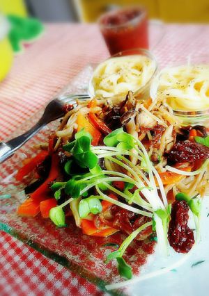 ♡ダイエット きのこだけのスパゲティ♡-レシピのメイン写真